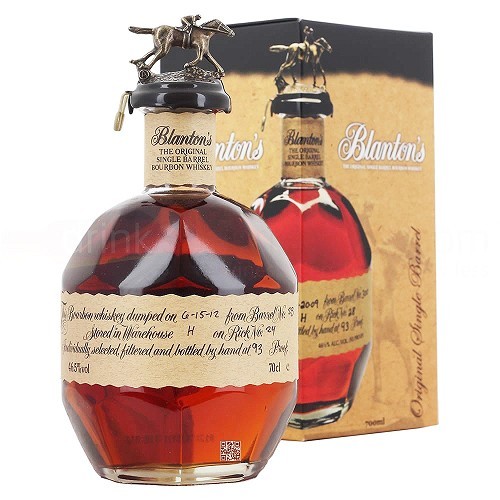 Blanton's Original - Distillerie Blanton's - Bourbon Whiskey Américain-  70cl - 46.5% | caviste Perpignan La part des Anges
